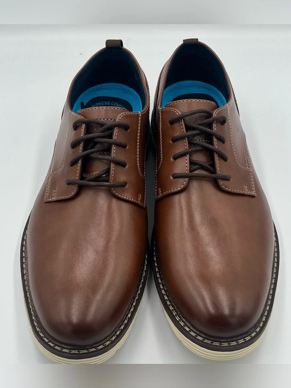 Dockers Easedale Oxford Lace-Up Shoes Men’s Size 11.5 Congnac